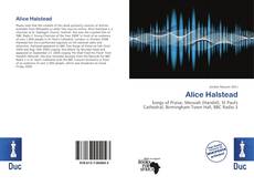 Copertina di Alice Halstead