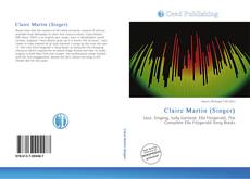 Portada del libro de Claire Martin (Singer)