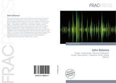 Buchcover von John Balance