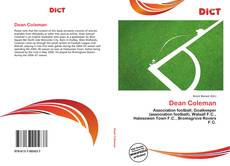 Bookcover of Dean Coleman