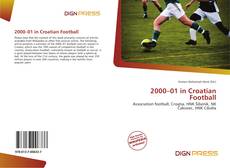 Bookcover of 2000–01 in Croatian Football