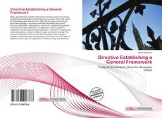 Couverture de Directive Establishing a General Framework