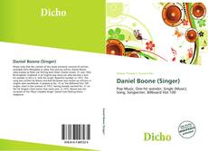 Copertina di Daniel Boone (Singer)