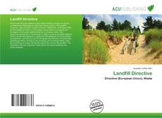 Bookcover of Landfill Directive