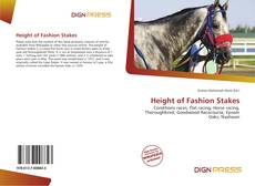 Bookcover of Height of Fashion Stakes