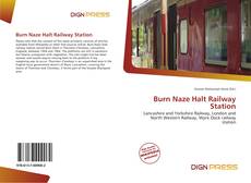 Bookcover of Burn Naze Halt Railway Station