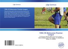 Capa do livro de 1994–95 Belarusian Premier League 