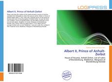 Capa do livro de Albert II, Prince of Anhalt-Zerbst 