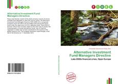 Bookcover of Alternative Investment Fund Managers Directive