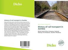 Copertina di History of rail transport in Zambia