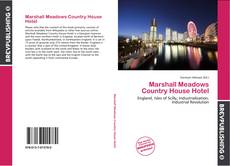 Portada del libro de Marshall Meadows Country House Hotel