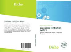 Copertina di Crankcase ventilation system