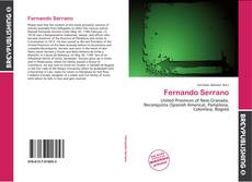 Portada del libro de Fernando Serrano