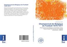 Bookcover of Championnat de Belgique de Football 1976-1977