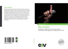 Portada del libro de Don Fardon