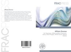 Portada del libro de Affaire Dumas