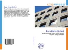 Capa do livro de Days Hotel, Belfast 