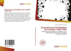 Championnat de Belgique de Football 1996-1997的封面