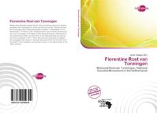 Portada del libro de Florentine Rost van Tonningen