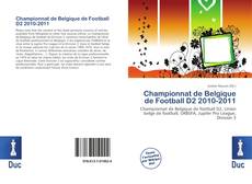 Championnat de Belgique de Football D2 2010-2011的封面