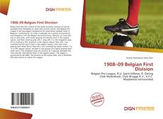 1908–09 Belgian First Division的封面