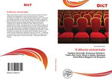 Il diluvio universale的封面