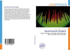 Capa do livro de David Garrick (Singer) 