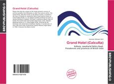 Portada del libro de Grand Hotel (Calcutta)