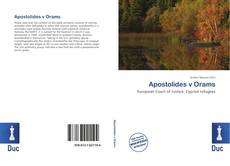 Bookcover of Apostolides v Orams