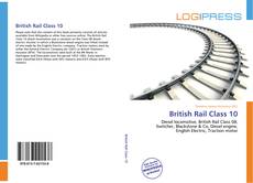 Portada del libro de British Rail Class 10