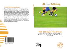 Copertina di 1926–27 Belgian First Division