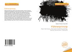 Bookcover of Führerprinzip