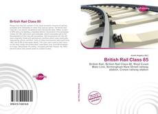 Capa do livro de British Rail Class 85 