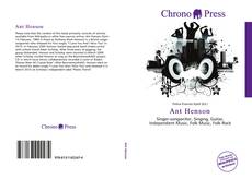 Capa do livro de Ant Henson 