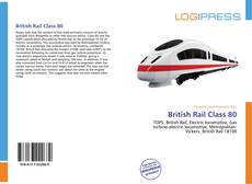 Capa do livro de British Rail Class 80 