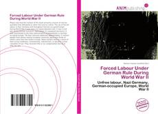 Couverture de Forced Labour Under German Rule During World War II