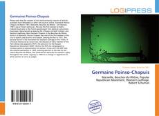 Capa do livro de Germaine Poinso-Chapuis 