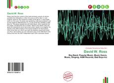 Portada del libro de David W. Ross