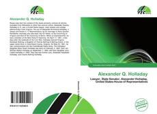 Alexander Q. Holladay kitap kapağı