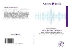 Capa do livro de David Jordan (Singer) 