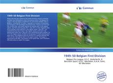 Capa do livro de 1949–50 Belgian First Division 