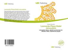 Bookcover of Leonardo Plaza Hotel Jerusalem