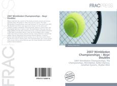 Portada del libro de 2007 Wimbledon Championships – Boys' Doubles