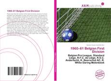 Portada del libro de 1960–61 Belgian First Division