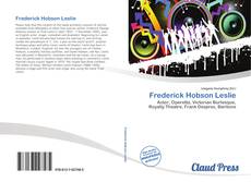 Bookcover of Frederick Hobson Leslie