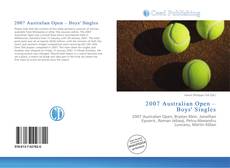 Borítókép a  2007 Australian Open – Boys' Singles - hoz