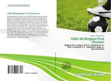 Buchcover von 1965–66 Belgian First Division