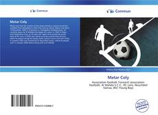 Capa do livro de Matar Coly 