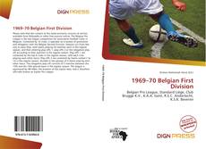 Bookcover of 1969–70 Belgian First Division