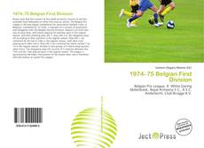 Portada del libro de 1974–75 Belgian First Division